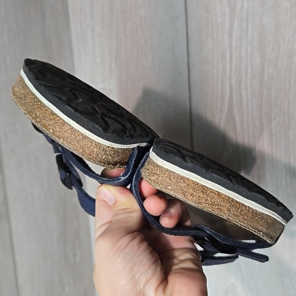 Birkenstock Navy Blue Sandals - Picture 4 of 14